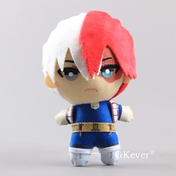 Anime Mano Herojus Talismanas Pliušinis Lėlės Žaislas Animacinį Personažą Cosplay Todoroki Shoto 15 cm Mini Kimštiniai Žaislai, Populiarus Kalėdų Dovana