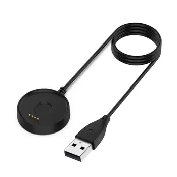 100CM Magnetinio USB Duomenų Eilutė Įkrovimo Kabelis Lopšys Dock for Ticwatch S2/E2 Žiūrėti