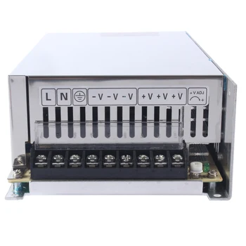 12V 15V 24V impulsinis maitinimo šaltinis 12.5 A power suply 48v 600w ac-dc maitinimo Įėjimas 220v arba 110V ac dc konverteris S-600-48