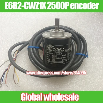 1pcs E6B2-CWZ1X 2500P/R kodera Omron / didelio tikslumo rotary encoder / 2500 linija papildomos encoder