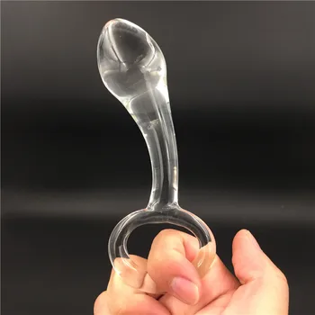 2 Vnt./Daug Vibratorius Ir Patraukite sagtį, stiklo Analinis modeliavimas penis Sekso žaislas Suaugusiųjų produktų, skirtų moterų, vyrų, moterų, vyrų masturbacija