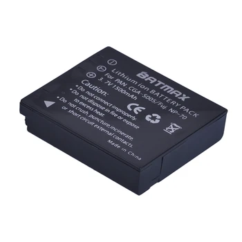4Pc 1500Mah CGA-S005E S005 NT-BCC12 Baterija + LCD USB Kroviklis skirtas Panasonic Lumix DMC-LX1 LX2 LX3 FX3 BCC12, Skirtas FUJI NP-70 DB60