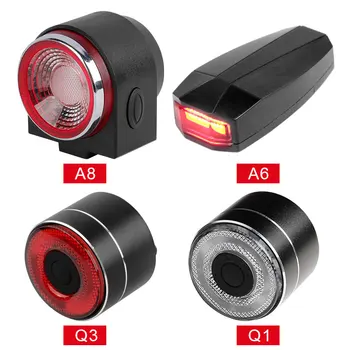 Antusi A8/A6/Q3/Q1 Dviračių Įspėjimo Žibintų Neprivaloma, Stabdžių Šviesos, Stabdžių-vagystės Signalizacijos Nuotolinio Ryšio Belaidžio Kontrolės LED Žibintų Sire