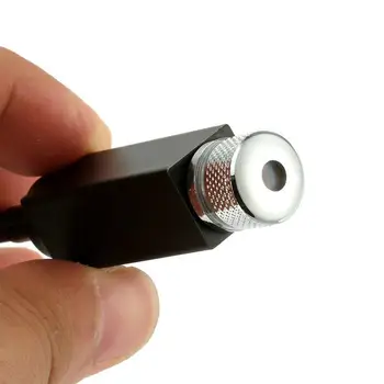 Aukštos Kokybės 1pc Universalus USB Mini Raudonas LED Automobilio Stogo Star Naktį Šviesos Galaxy Apdailos Lempos 5V 1A 1W