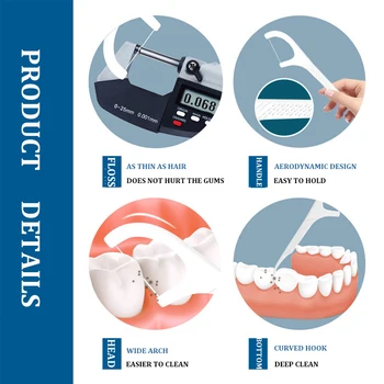 Automatinis dantų siūlas su būda viešbutis/home dantų lazdos nešiojamų burnos priežiūra, dantų priemonė, dantų krapštuką, Polietileno dantų flosser