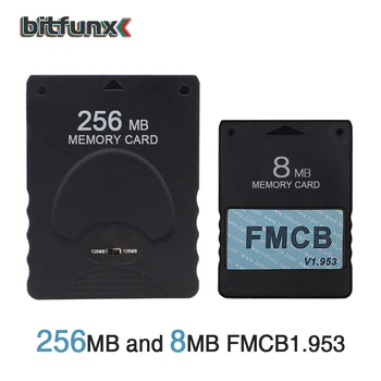 Bitfunx Atminties Kortele 256MB Išsaugoti Žaidimą Duomenų Stick Modulis 