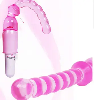 Candiway karoliukai vibracijos Analinio Sekso Žaislus Kameros, žaislai Suaugusių patelių lyties produktų masturbacija sekso G spot stick Vibratorius Plug