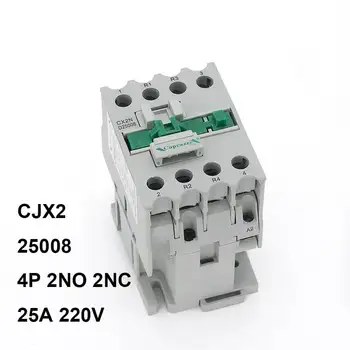 CJX2 Tipas LC1 D25004 25A 220V 240V 4 Polių 4 NR. AC Kontaktoriaus 220V 25004