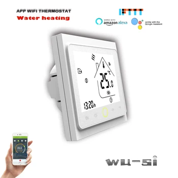 Grindinio šildymo WIFI termostatas su programavimo dirbti su Alexa 