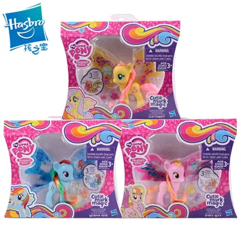 Hasbro My Little Pony Pav Žaislai, Lėlės PVC Anime Veiksmų Skaičius, Žaislai, Kolekcines Modelio Mergaičių Žaislai Vaikams Kalėdų Dovanos