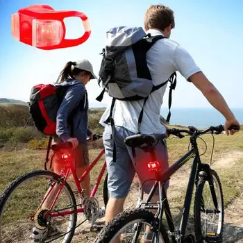 Lauko kalnų dviračių priekinis žibintas galinio žibinto silikono lempos šalmas lempos dviračių įspėjimas, šviesos Nuoma, Šviesos, Nustatyti dviračių priedų