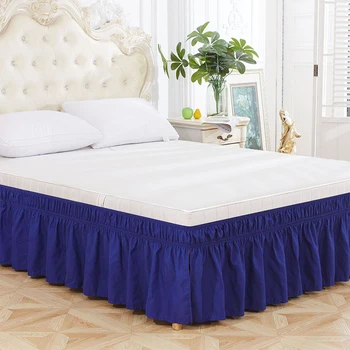 Lova sijonas lovatiesė lova jav karalienės lova padengti twin karalius paklode bedcovers Įrengtas Lakštai Padengti Minkšta neslidus lova elastinga sijonas