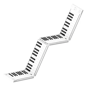 MIDIPLUS 88 Klavišai, Sulankstomas Elektronines Fortepijono Klaviatūros Nešiojamų 128 Tonų dviejų Garsiakalbių Ausinių Išvestis, Palaikyti Pedalo Naujas