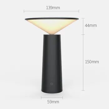 Modernus Stalo lempos USB LED Stalo lempa Miegamasis Skaityti knygą Šviesos diodų (LED) Lentelė Palieskite Jutiklio Stalo lempos Studijų