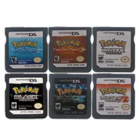 Nintendo DS 2DS 3DS Žaidimų Kasetė Konsolės Kortelės Kišti Serijos Balta/Juoda/HeartGold/SoulSilver JAV Versija