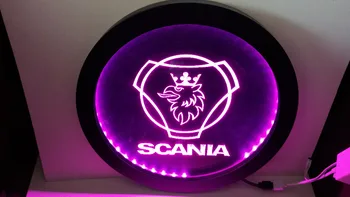 Scania automobilių RGB led Įvairių Spalvų belaidžio kontrolės alaus baras pub klubas neoninis ženklas Ypatingą dovaną
