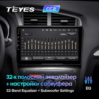 TEYES CC2L CC2 Dėl Citroen C4 2 B7 2013-2016 M. Automobilio Radijo Multimedia Vaizdo Grotuvas, Navigacija, GPS Android 8.1 Nr. 2din 2 din dvd