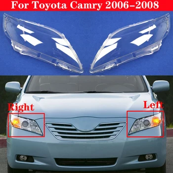 Toyota Camry 2006 m. 2007 m. 2008 M. Europos ir Amerikos versija Automobilio Žibintų Dangtelis priekinio Žibinto Umbra Lampcover stiklo Objektyvo Korpuso