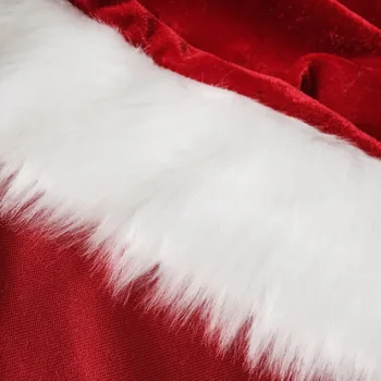 Utmeon Suaugusiųjų Moterų Raudona Kalėdos Suknelė Seksualus Kalėdų Kostiumai Seksualus Kalėdų Senelio Kostiumas Cosplay Šventės Kostiumai