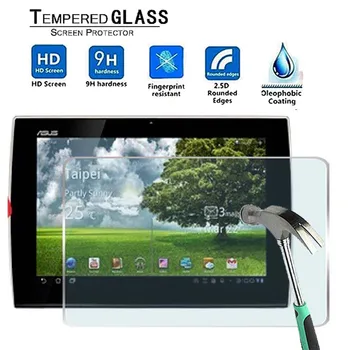 Už ASUS Eee Pad Slider SL101 SL 101 -Premium Tablet 9H Grūdintas Stiklas Screen Protector, Plėvelės Raštas Guard Dangtis