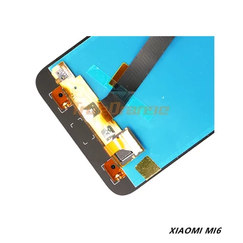 Už Xiaomi Mi6 Mi 6 LCD Ekranas Su Rėmu Jutiklinis Ekranas skaitmeninis keitiklis Asamblėjos Pakeitimo 5.15
