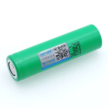 VariCore 18650 2500mAh Įkrovimo Baterija (akumuliatorius INR1865025R 3,6 V išleidimo 20A skirta Už E-cigaretės Maitinimo baterijas