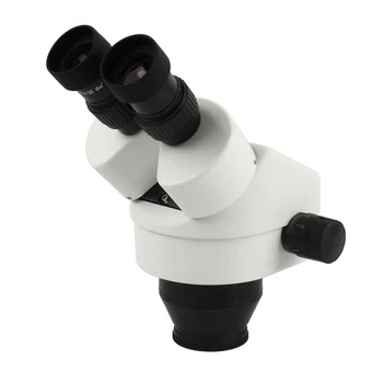7X - 45X Nuolat Zoom Pramonės Binokulinis Mikroskopas Didinimo Stereo Mikroskopas su LED Žiedo Šviesos Telefono PCB Litavimo
