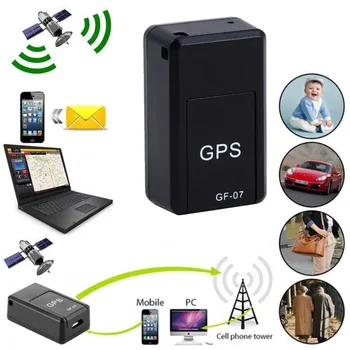 Automobilinis Gps Seklys GF07 Mini GPS, GSM/GPRS Automobilių Sekimo Kreipiamojo Prietaiso Garso Įrašymo Micro Tracker