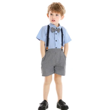 Berniuko vasaros drabužių mados vestuves vaikams berniukas drabužių puikus 2020 m. naujas stiliaus berniukams, kūdikių drabužiai, marškinėliai+kelnės