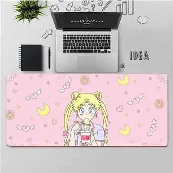 FHNBLJ Aukščiausios Kokybės mergaitėms mielas rožinis anime sailor moon Nešiojamas Kompiuteris Kilimėlis Nemokamas Pristatymas Didelis, Mouse Pad Klaviatūros Kilimėlis