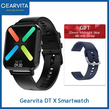 Gearvita DTX Smartwatch DT X 1.78 colių IP68 Vandeniui EKG Širdies ritmo 420*485 Miego Stebėti Kraujo Spaudimą VS W26 Smart Watch Vyrai