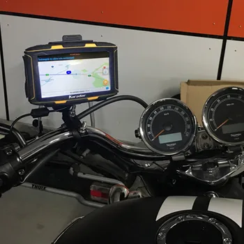 Karadar 5 colių Android Navigator Motociklo Vandeniui DDR 1GB MT-5001 GPS WiFi, Play Store APP atsisiųsti, 