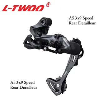 LTWOO A5 3x9 Galiniai Derailleur Sukelti Shifter svirtis Front Derailleur už MTB kalnų dviračių Riebalų Dviračių greičio 18S 27S dviračių