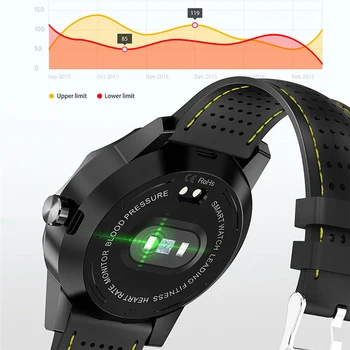 SKY1 Smart Žiūrėti Fitneso Tracke Juosta IP68 Vandeniui Naujas Smartwatch Vyrai Moterys Laikrodis Smart Apyrankę, 