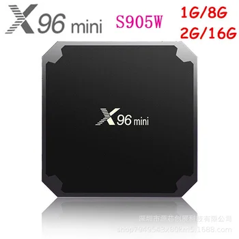 X96 Mini X96mini Android 7.1 Smart TV BOX 2GB/16GB TVBOX X 96 Mini Amlogic S905W H. 265 4K 2.4 GHz WiFi Media Player 