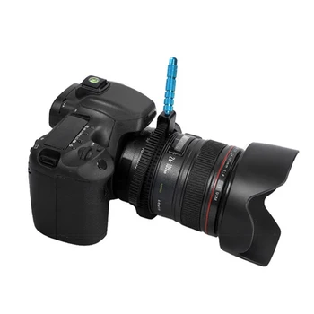 10vnt/daug SLR fotoaparatas DSLR Fotoaparatas Reguliuojamas Guma, Atlikite Focus Pavarų Žiedas Diržas su Aliuminio Lydinio Rankena DSLR Vaizdo Kamera