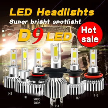 14000 šviesos H7, H1 H4 H11 LED 60W Ampulės CanBus LED Anti Erreur H7 H4 H8 H11 9005 9006 H10 60W 6000K Balta 12V 24V Blanc