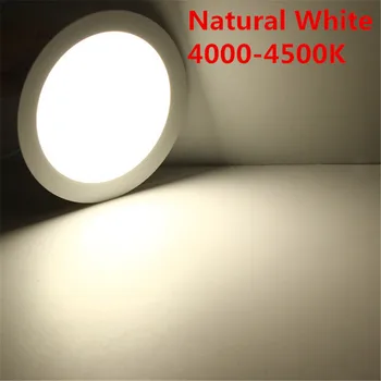 25W LED Panel Lubų Downlight Šviesos Šilta Balta/Natūrali Balta/Šaltai Balta AC85-265V DHL/Fedex Nemokamas Pristatymas