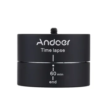 Andoer Panning Sukasi Trikojo Laiko tarpas Stabilizatorius Trikojo Adapteris Gopro Sporto Fotoaparatai Mobilephone 360 Laipsnių 120 Minučių