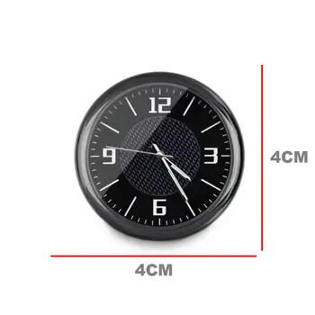 Automobilių Laikrodis Logotipą, Priedai prietaisų Skydelio interjero Dekoracija 