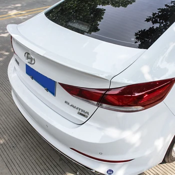 Automobilių Reikmenys Naujas Prekės ženklas ABS Plastiko Unpainted Gruntas Spalvos Galinis Įkrovos Sparno Spoileris Dekoracija Hyundai Elantra 2017