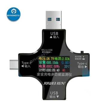C tipo USB Testeris, Skaitmeninis Įtampos Srovės Multimetras Detektorius Mobiliųjų Telefonų Remontas, Maitinimo Banko Įkroviklio Indikatorius