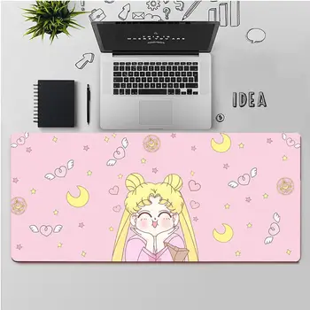 FHNBLJ Aukščiausios Kokybės mergaitėms mielas rožinis anime sailor moon Nešiojamas Kompiuteris Kilimėlis Nemokamas Pristatymas Didelis, Mouse Pad Klaviatūros Kilimėlis