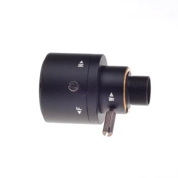 FULL HD 3.0 Megapikselių fiksuota iris HD VAIZDO kameros objektyvas 2.8-12mm/varifocal IR HD saugumo kameros objektyvas/rankinis zoom & focus M12 F1.4