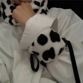 Harajuku Pieninių Karvių Modelis Medvilnės Nėriniai Choker Karoliai Moterims Rudens Žiemos Creative Cool Punk Karoliai Pareiškimą Papuošalai Naujas
