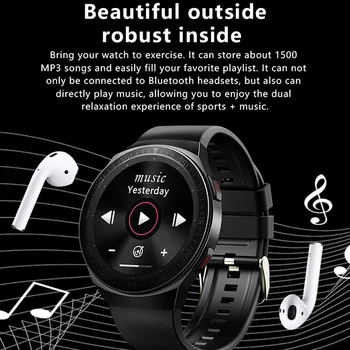 ItiSams MT3 Smart Watch Vyrų 8G Atminties Muzika 