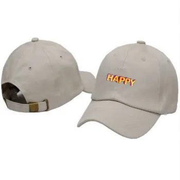 Laimingas Tėtis Skrybėlę Moterų Embroiderd Unstructred Vyrų Sunkvežimio Vairuotojas Hat Beisbolo Kepuraitę Snapback Hip-Hop Bžūp Unisex Laimingas Hat Drop Laivyba