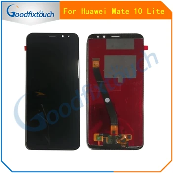 LCD Ekranas Jutiklinis Ekranas skaitmeninis keitiklis Asamblėjos Huawei Mate 10 Lite / Nova 2i / Maimang 6 / G10 / G10 Plius / Garbės 9i