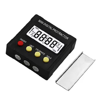 Mini Elektroninis Skaitmeninis Ekranas Magnetinio Skaitmeninis Inclinometer Matlankis Šlaito, Lygio Matavimo Priemonės