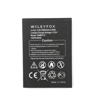 Originalus 2500mAh SWB0115 Baterija Wileyfox Swift Mobiliųjų Telefonų Sandėlyje Naujausias Gamybos Aukštos Kokybės Baterija+Sekimo Numerį